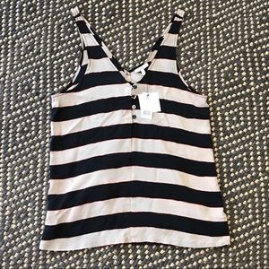 NWT Joie Silk Striped Tank